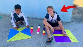 PETERSSON Desafiou o ROGERINHO, Quem Fizer a Melhor Pipa, Ganha CHILENA de 500Jds