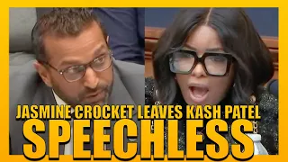 Rep. Jasmine Crockett SILENCES Kash Patel In EPIC Takedown