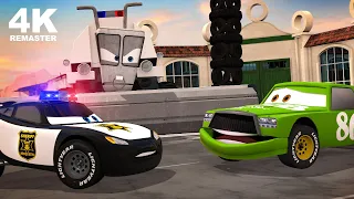Sheriff McQueen's Hot Pursuit of the Notorious Outlaw Chick Hicks (4K REMASTER)