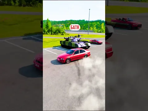 Кто КРУЧЕ водит МАШИНУ в Бименджи Драйв #shorts  BeamNG.drive