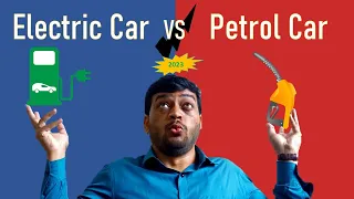 Electric vs Petrol Car | 2023 |Which One To Buy? Full Comparison l Range, Price?|Nexon EV vs Petrol