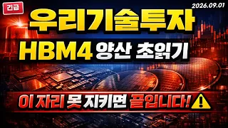 [우리기술투자 주가전망] (장마감 긴급) 거래량 15분의 1로 급감.. "이 자리"서 방향 갈립니다 #우리기술투자주가전망 #우리기술투자전망 #우리기술투자