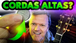 AULA de VIOLÃO! MACETE FÁCIL. Cordas ALTAS? Regulagem do TIRANTE em braço EMPENADO - Heitor Castro