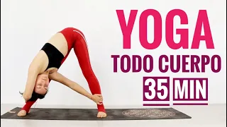 YOGA PARA TODO CUERPO | YOGA PARA ESPALDA Y PIERNAS | 35 MIN ELENA MALOVA