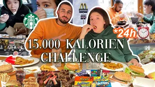 15.000 Kalorien Challenge in 24h 🥵(get ready for foodp**n) -Adorable CAro