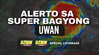 LIVE: DZMM Special Coverage Alerto sa Super Bagyong Uwan (09 November 2025)