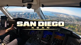 4K | Pilot's View | The Famous Approach At San Diego