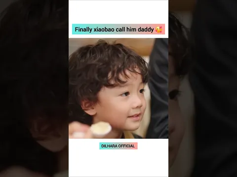 Finally xiaobao call him daddy 🥰 | unforgettable love ❤️ | #cdrama#shorts#love