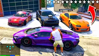 ROBANDO TODOS los AUTOS de MILLONARIOS 🤑 GTA 5