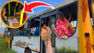 PASSAMOS A NOITE  DENTRO DO ÔNIBUS ABANDONADO  ( DEU RUIM NO FINAL )
