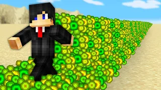Minecraft, But Everything I Touch turns to XP...