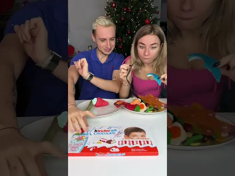 She was angry but he really wanted to share more sweets 🥰