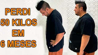 EMAGRECI 50 KILOS EM 6 MESES SEM CIRURGIA