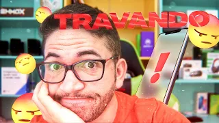 Smartphone travando e App fechando sozinho - (Resolvido)