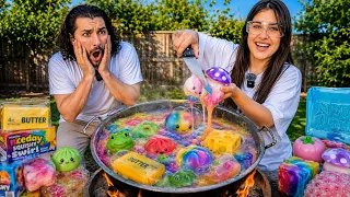 1000 TANE SQUISHY’Yİ KAZANDA PİŞİRDİM!