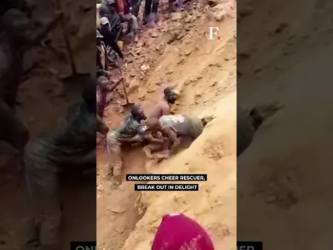 Watch: Miners in Congo Make Dramatic Escape From Collapsed Gold Mine