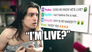 I Pretended To Accidentally Live Stream
