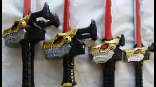 DX Chroma Fury Saber Review & Comparison Power Rangers Dino Fury