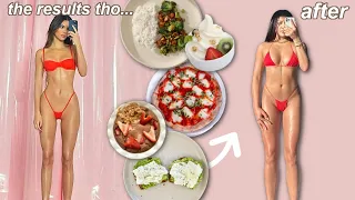TRYING KENDALL JENNER'S MODEL DIET AND WORKOUT ROUTINE (HARD!!!)