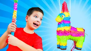 Rompe la Piñata | Canciones Infantiles con Max