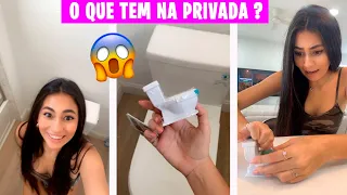 O QUE TEM NA PRIVADA?? #shorts