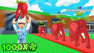 🍀 1000x LUCK en STEAL A BRAINROT (Admin Abuse!)