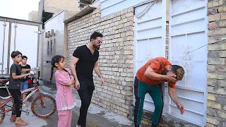 عركه جيران بسبب اطفال تصير مكاتل