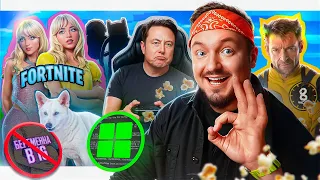 ЖЕНА ДЛЯ ГЕЙМЕРА┃МАЙНКРАФТ СВОДИТ С УМА┃РОСОМАХА ДЫШИТ НА УШКО┃FORTNITE СЛОМАЛСЯ┃НОВОСТИ НЕДЕЛИ