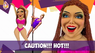 Stripper Liana Mascot Costume