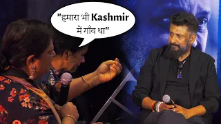 Journalist Gets Emotional & Cries During Press Conference Of 'The Kashmir Files' | Lehren TV
