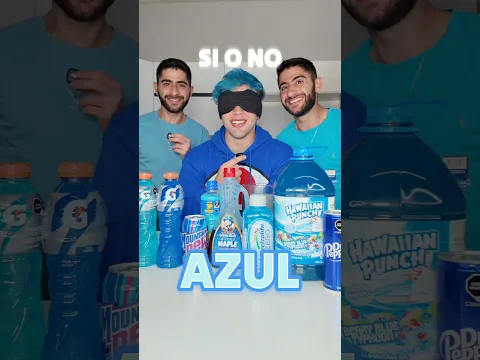 SI o NO? 😂🔵 Versión Azul con @mariano_razo #sisomosgemelos #siono #tendencia