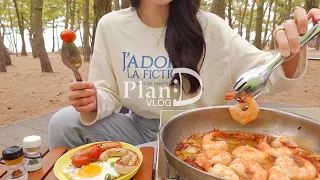 ENG│자취방 두고 집짓는 일상. 캠핑장 고양이손님과 맛있는 캠핑요리 . 구독자님 만남, 강릉 빵지순례