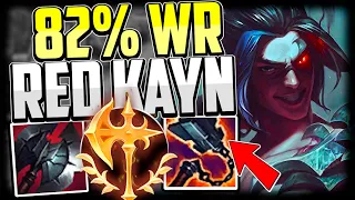 EASY 82% WINRATE RED KAYN JUNGLE GUIDE FOR BEGINNERS - Kayn Guide Season 11 League of Legends