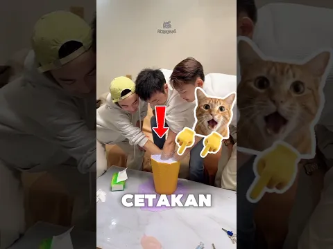 membuat cetakan tangan, hasilnya tak terduga!? 🥺