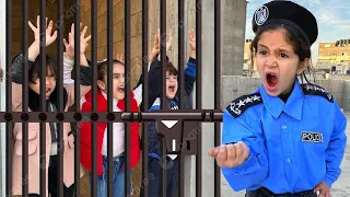 مرح صارت شرطية😲 شوفو شو صار !!! 👩‍✈️