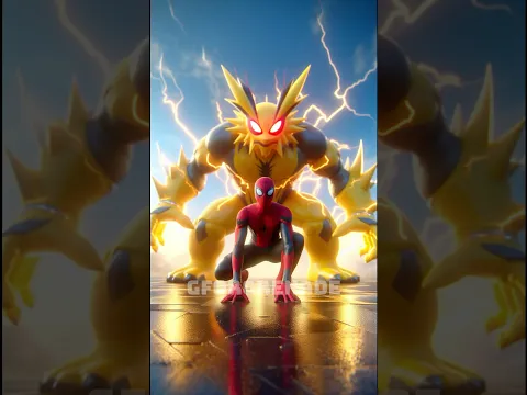 Spiderman Vs  Magical पोकेमोन kitna ज्यादा Powerfull हैं