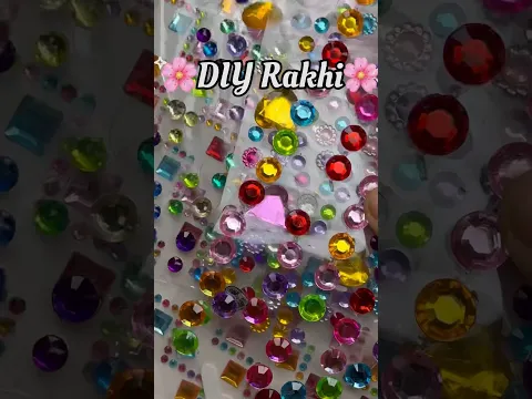 DIY handmade Rakhi🌼#diy #diyrakhi #diycrafts #handmade #dbeautyinside9 @CrafterAditi