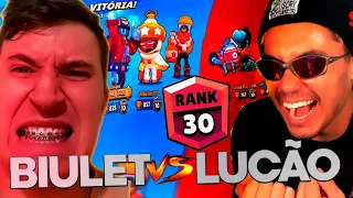 CAI CONTRA O LUCAS CLASH ON AO VIVO... SANDY RANK 30!! 🔥 BRAWL STARS