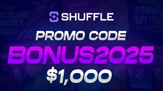 SHUFFLE PROMO CODE "UPBONUS" - $1000 SHUFFLE BONUS CODE - SHUFFLE PROMO CODE REVIEW 2025