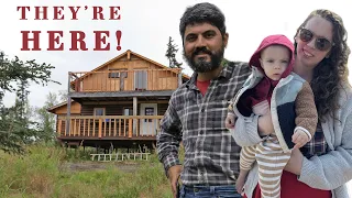 Moving my Wife and 7 Kids Into Our Off Grid Cabin in Alaska