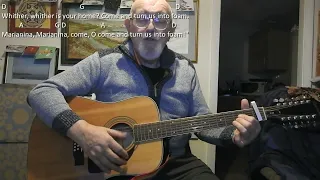 12-string Guitar: Marianina (Including lyrics and chords)