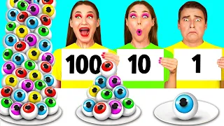 100 Kerrosta Elintarvikehaastetta Fun Teen