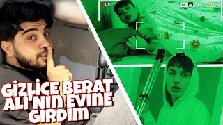 BERAT ALİ'NİN EVİNDE GİZLİCE KALIP KORKUTTUM! 🤣 (Çıldırdı)