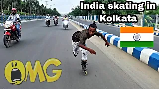 INDIAN FREESTYLE SKATING #kolkata #aadesh_skater #indianskater 🇮🇳@PowerslideInlineskates