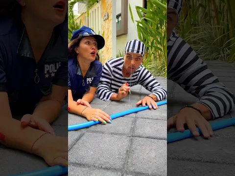 Thief and Policeman - Rescue the Hose 💦👮🏻🤣