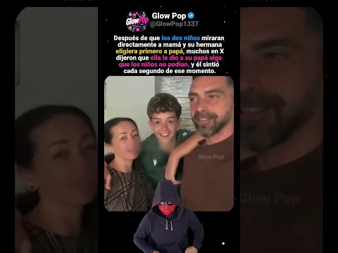 Eligió a papá, y ese momento lo dijo todo. 😭❤️