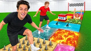 Giant Board Game In Real Life!