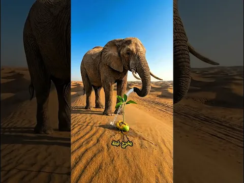 ألقت قطعة مانجو في صحراء وحدث شي مفاجئ!