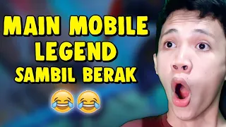 Drama Mobile Legends: Main Game Sambil Berak