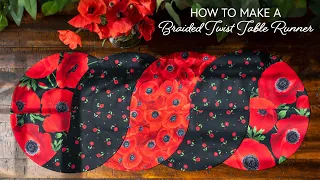 How to Make a Braided Twist Table Runner | a Shabby Fabrics Tutorial